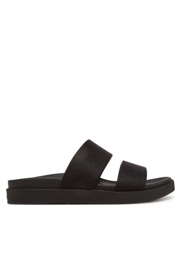Klapki Calvin Klein. Kolor: czarny