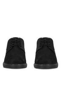 U.S. Polo Assn. Półbuty SANTOS001M/DL1 Czarny. Kolor: czarny. Materiał: nubuk, skóra #7