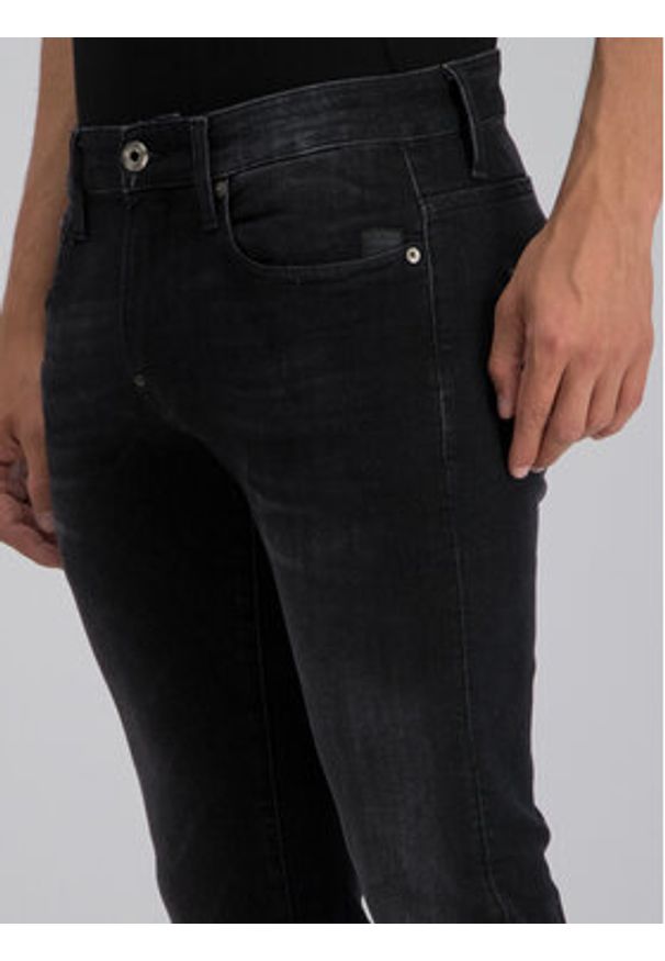 G-Star RAW - G-Star Raw Jeansy 51010-A634-A592 Czarny Slim Fit. Kolor: czarny