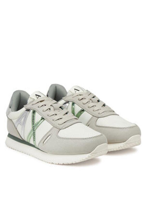 Armani Exchange Sneakersy XDX031 XV137 U697 Szary. Kolor: szary. Materiał: skóra