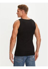 Hugo Tank top Edge 50515657 Czarny Regular Fit. Kolor: czarny. Materiał: bawełna #3