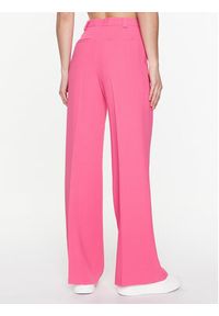 Red Valentino Spodnie materiałowe 2R3RBG002EU Różowy Relaxed Fit. Kolor: różowy. Materiał: wiskoza #5