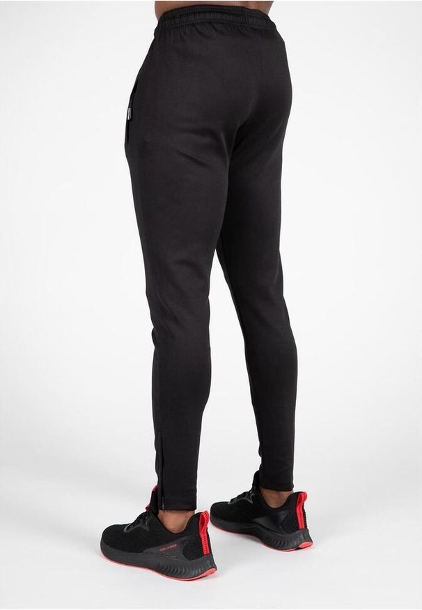 GORILLA WEAR - Scottsdale Track Spodnie - Czarny. Kolor: czarny. Sport: fitness