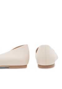 Jenny Fairy Baleriny JANE WS2108-08 Écru. Materiał: skóra #4