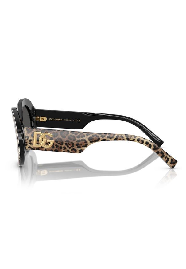 Dolce & Gabbana - Okulary damskie w centki DOLCE & GABBANA
