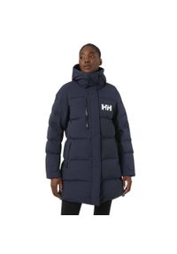 Płaszcz zimowy damski Helly Hansen Adore Puffy Parka. Typ kołnierza: kaptur. Kolor: niebieski. Długość: długie. Sezon: zima