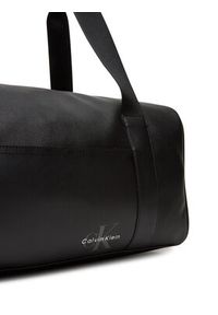 Calvin Klein Torba Mono Logo Duffle 42 LV04G3054G Czarny. Kolor: czarny. Materiał: skóra