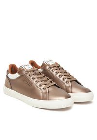 Pepe Jeans Sneakersy Kenton Glam W PLS300005 Złoty. Kolor: złoty. Materiał: skóra #5