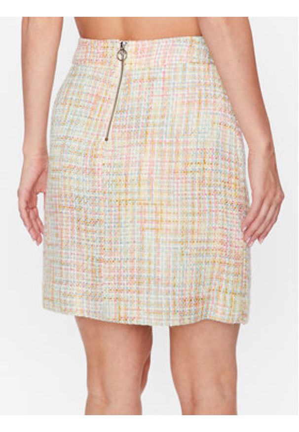 JOOP! Spódnica ołówkowa 30035995 Écru Slim Fit. Materiał: syntetyk