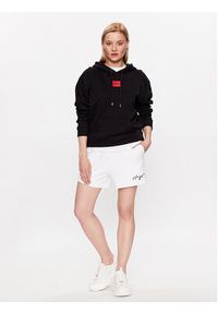 Hugo Szorty materiałowe Nashari 50486319 Biały Regular Fit. Kolor: biały. Materiał: bawełna #4