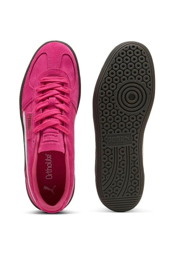 Buty do chodzenia męskie Puma Palermo. Kolor: różowy. Materiał: guma, skóra, syntetyk, materiał, tkanina. Sport: turystyka piesza