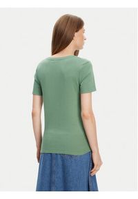 United Colors of Benetton - United Colors Of Benetton T-Shirt 3GA2E4230 Zielony Regular Fit. Kolor: zielony. Materiał: bawełna #4