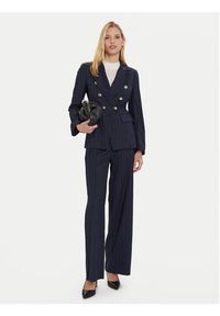 Maryley Marynarka 25IB139/M17 Granatowy Regular Fit. Kolor: niebieski. Materiał: syntetyk #5