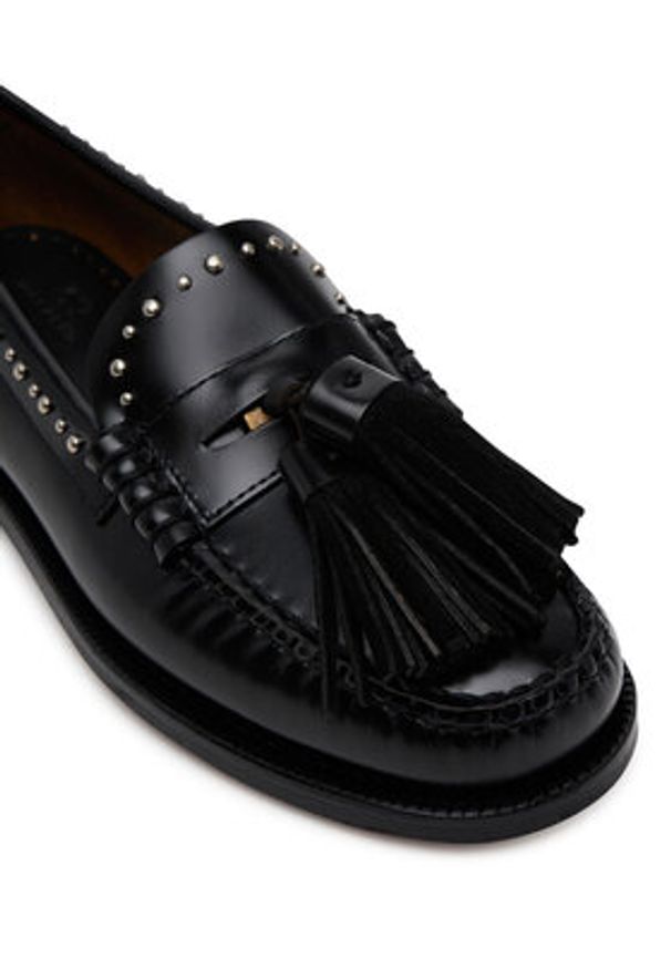 Weekend Max Mara Loafersy 2515521014670 Czarny. Kolor: czarny. Materiał: skóra