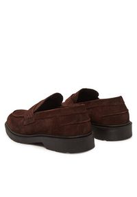 Jack & Jones - Jack&Jones Mokasyny Jfwdax 12275613 Brązowy. Kolor: brązowy. Materiał: zamsz, skóra