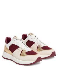 MICHAEL Michael Kors Sneakersy Jaime 43T5JMFS6S Bordowy. Kolor: czerwony. Materiał: materiał #3