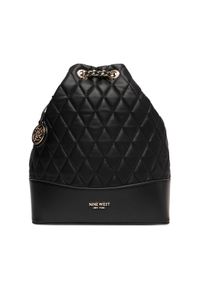 Nine West Plecak CEO-KANSAS-JH5824-NW Czarny. Kolor: czarny. Materiał: syntetyk, materiał