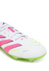 Adidas - adidas Buty do piłki nożnej Predator Pro Firm Ground ID3855 Biały. Kolor: biały. Materiał: skóra #4