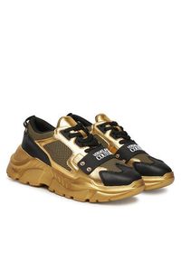 Versace Jeans Couture Sneakersy 79YA3SC4 Czarny. Kolor: czarny. Materiał: skóra #4