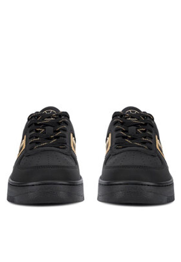Champion Sneakersy FOUL PLAY FW LOW S22334-KK009 Czarny. Kolor: czarny. Materiał: materiał