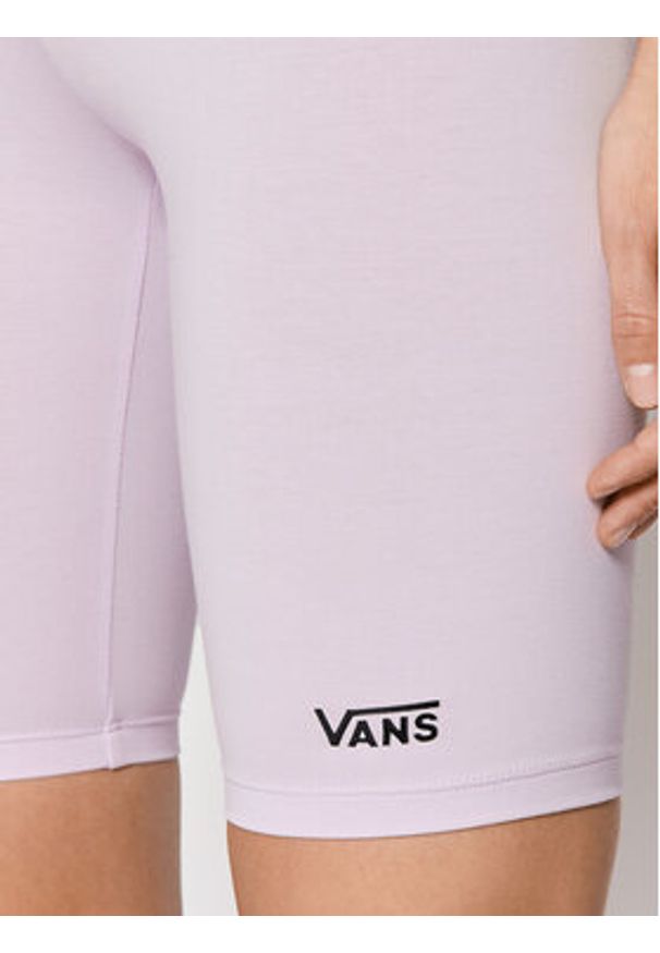Vans Kolarki Flying VN0A4Q4B Fioletowy Slim Fit. Kolor: fioletowy. Materiał: bawełna