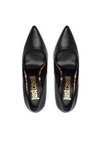Just Cavalli Szpilki 80RA3S41 ZPB93 Czarny. Kolor: czarny. Materiał: skóra. Obcas: na szpilce #2