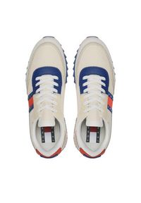 Tommy Jeans Sneakersy Tjm Runner Translucent EM0EM01219 Beżowy. Kolor: beżowy. Materiał: materiał #3