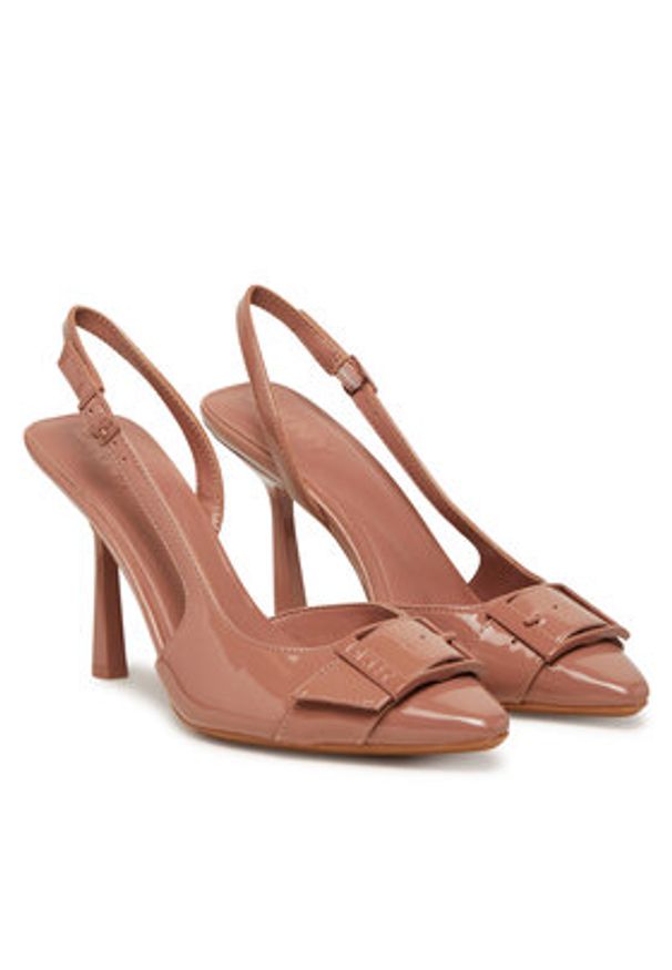 DKNY Sandały Neilton K1533900 Różowy. Kolor: różowy. Materiał: skóra