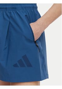 Adidas - adidas Szorty sportowe Z.N.E. KF0579 Granatowy Loose Fit. Kolor: niebieski. Materiał: syntetyk #3