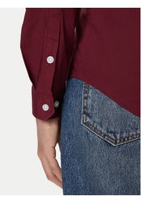 Tommy Jeans Koszula Original DM0DM04405 Czerwony Slim Fit. Kolor: czerwony. Materiał: bawełna