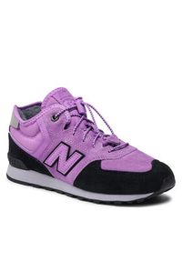 New Balance Sneakersy GV574HXG Fioletowy. Kolor: fioletowy. Materiał: zamsz, skóra. Model: New Balance 574 #3