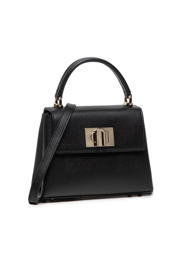 Furla Torebka 1927 WB00109-ARE000-O6000-1-007-20-BG-B Czarny. Kolor: czarny. Materiał: skórzane