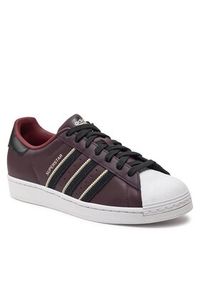 Adidas - adidas Sneakersy Superstar Shoes HP2856 Bordowy. Kolor: czerwony. Materiał: skóra. Model: Adidas Superstar