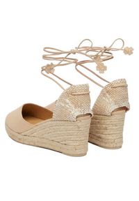 Castañer Espadryle Joyce/8ED/291 26078 Beżowy. Kolor: beżowy. Materiał: materiał #3