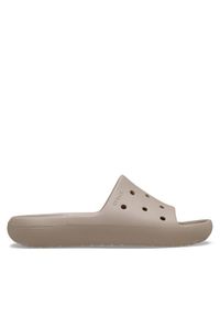 Crocs Klapki Classic Slide v2 209401 Brązowy. Kolor: brązowy