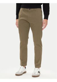 BOSS Chinosy Sanderson-L-2 50542986 Zielony Regular Fit. Kolor: zielony. Materiał: bawełna