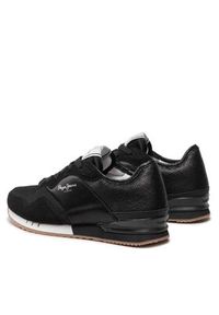 Pepe Jeans Sneakersy London W Sequins PLS31382 Czarny. Kolor: czarny. Materiał: materiał #3