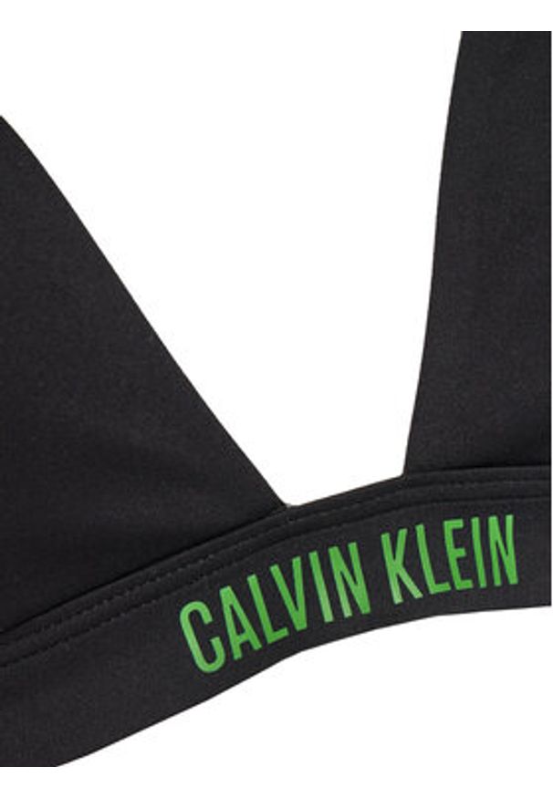 Calvin Klein Swimwear Góra od bikini KW0KW02785 Czarny. Kolor: czarny. Materiał: syntetyk