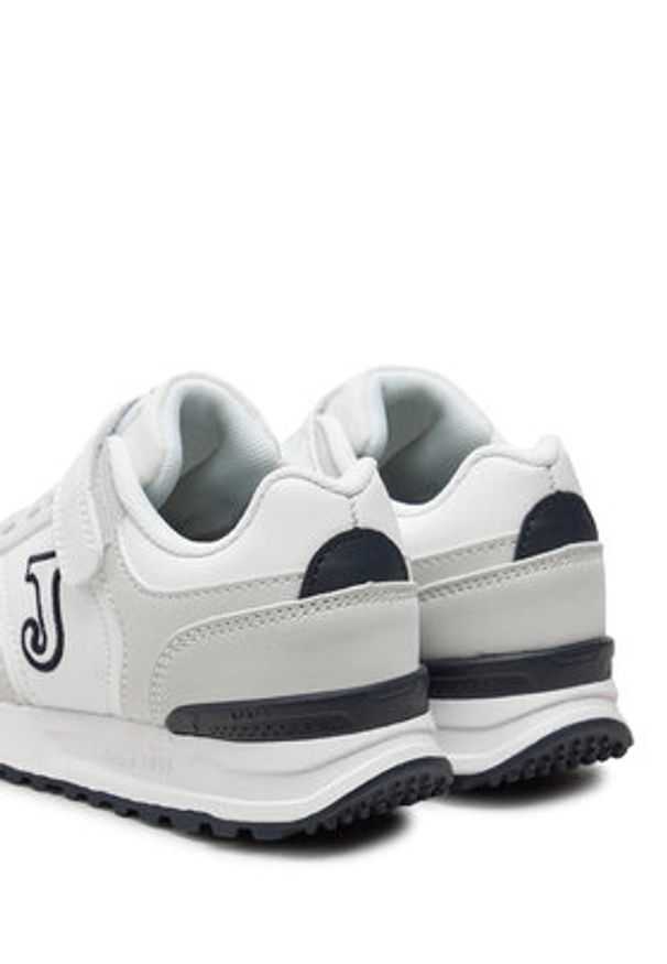 Joma Sneakersy Tornado Jr JTORNAW2433V Biały. Kolor: biały. Materiał: skóra