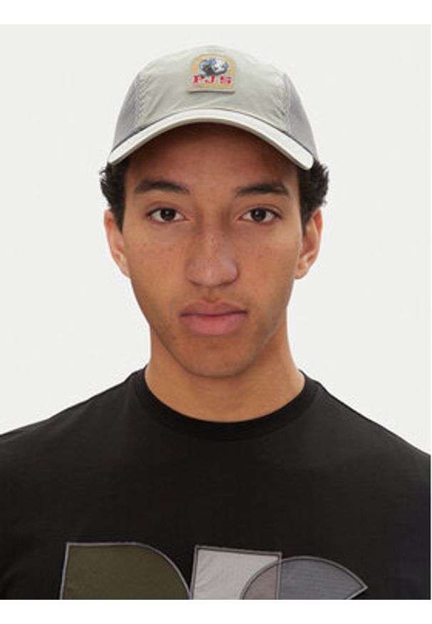 Parajumpers Czapka z daszkiem Fly 25SMPABCHA32 Szary. Kolor: szary. Materiał: poliamid, nylon