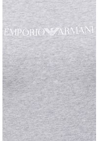 Emporio Armani Underwear T-shirt 163321.1A227 damski kolor szary. Okazja: na co dzień. Kolor: szary. Materiał: materiał, dzianina. Wzór: nadruk. Styl: casual #4