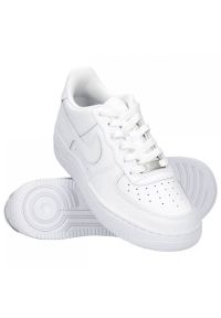 Nike buty Air Force 1 Le (GS) W DH2920-111 białe. Kolor: biały. Materiał: materiał, skóra. Model: Nike Air Force #3