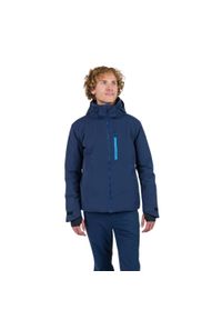 Kurtka Narciarska Rossignol męska Blackside JKT granatowa. Kolor: niebieski. Sezon: zima. Styl: wakacyjny #1