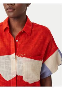 Iconique Sukienka letnia IC26-079 Kolorowy Relaxed Fit. Materiał: bawełna. Wzór: kolorowy. Sezon: lato #4