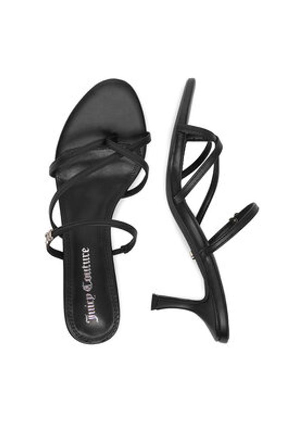 Juicy Couture Japonki CEO-CWBFS20-50 Czarny. Kolor: czarny. Materiał: skóra