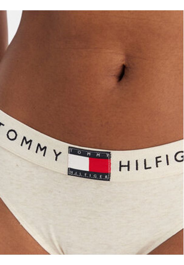 TOMMY HILFIGER - Tommy Hilfiger Figi klasyczne UW0UW06225 Écru. Materiał: bawełna