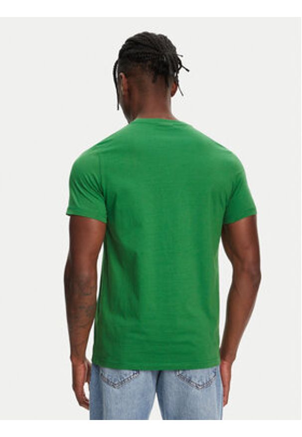 Robe di Kappa T-Shirt Luc 611187W Zielony Regular Fit. Kolor: zielony. Materiał: bawełna