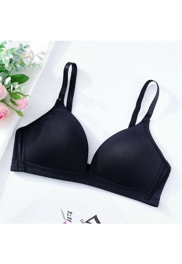 Intica - Biustonosz modelujący bez fiszbin na co dzień i specjalne okazje Zhelezna. Kolor: czarny. Materiał: materiał