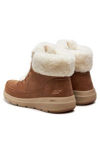 skechers - Skechers Trzewiki Glacial Ultra - Wonderland 144202 Brązowy. Kolor: brązowy. Materiał: skóra #6