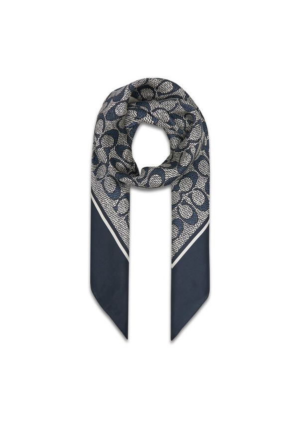 Coach Chusta 29C2755 Szary. Kolor: szary. Materiał: jedwab